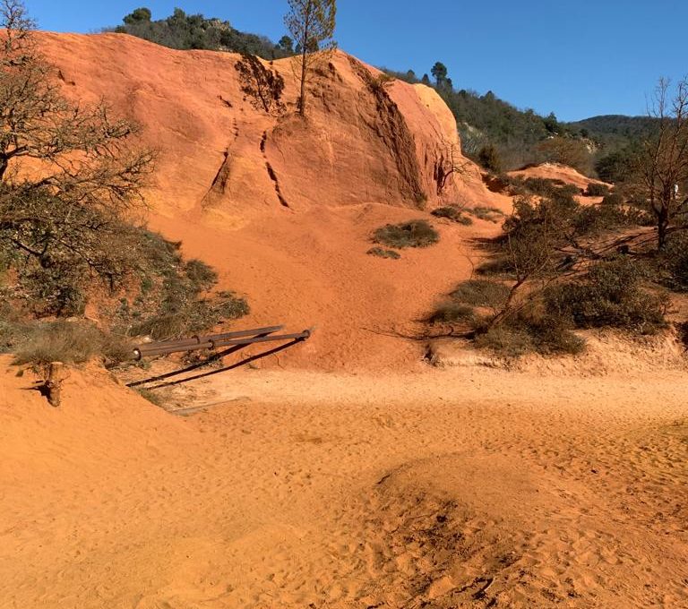 Le Colorado provençal de Rustrel dans le Luberon
